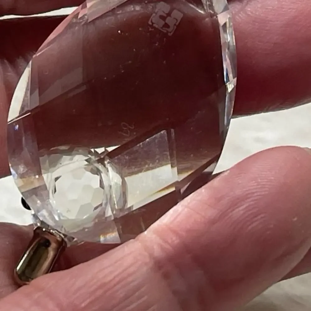 Swarovski crystal duck